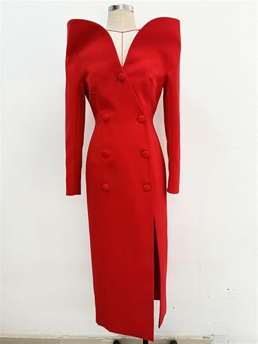 Women's Fashion 2024 Designer Stand Collar Long Trench Overcoat Windbreaker2