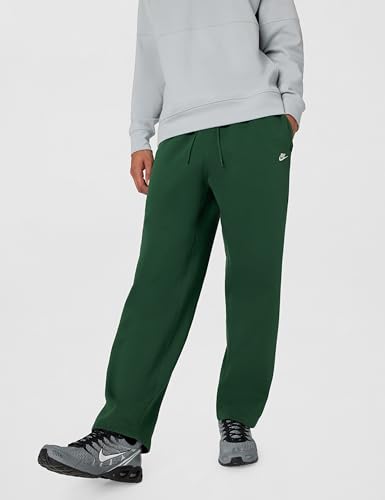Image of Nike Men's Club Open Hem Brushed Fleece Pants