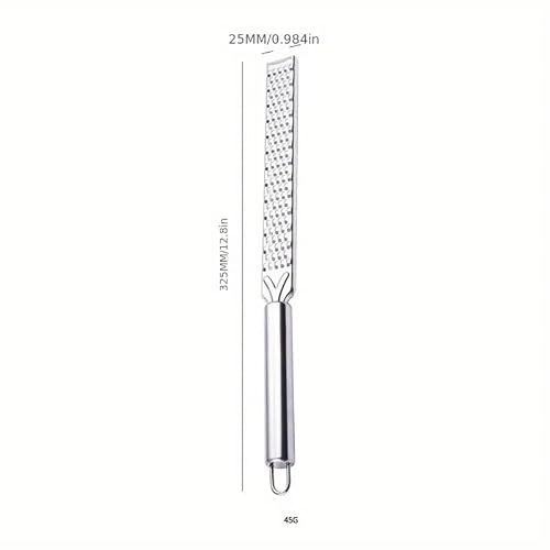 Miniatura 2 de 1 Rallador Zester De Acero Inoxidable Herramienta De Cocina Multiusos Con Mango Largo, Perfecto Para Cítricos, Queso, Chocolate, Diseño Ligero Para El Hogar Y Acampada