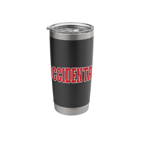 Occidental California Souvenir Trip College Style Text Stainless Steel Insulated Tumbler