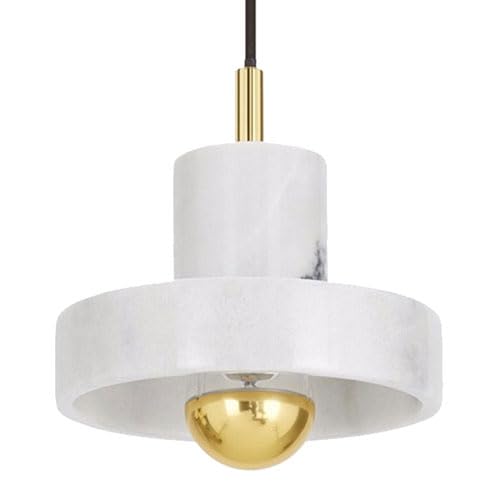 Abat-jour personnalisé en marbre avec douille E27 pour luminaire décoratif