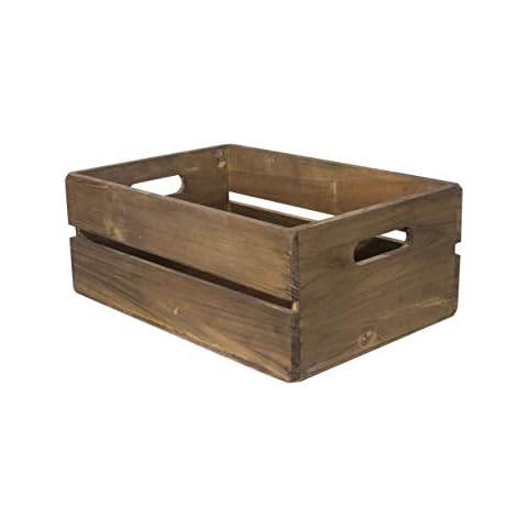 Greenleaves Vintage Wooden Apple Crates Display Plants Fruits Storage Easter Gift Hamper (Large) Cover