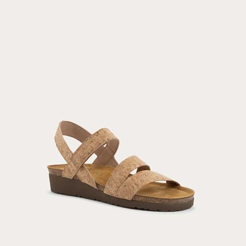 Image of NAOT Kayla Women's Sandals - Supportive 3-Strap Design with Backstrap, Cork & Latex Footbed - Arch Support - Travel-Friendly Comfortable Walking Sandals for All-Day Wear