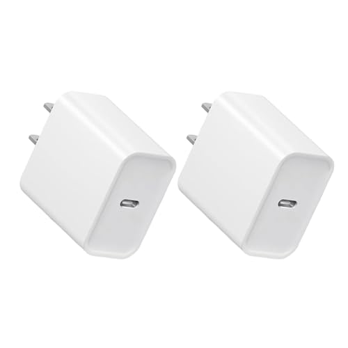 Image of 2 Pack 5V 30W USB Type C Wall Fast Charger Adapter for Beats,Sony,JBL,Bose Speakers, Airpods Pro 2nd /3rd Earbuds,iPhone 16E 17 16 Pro Max /15 Plus Charging Block,Apple Watch 11 10,iPad,Samsung Tablet