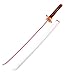 Demon Slayer Blade COS Épée en bois Kamado Tanjirou Prop Modèle d'arme, Anime Ninja Sword Jouets décoratifs Cosplay Props Jouets Épée pour les fans d'Anime B,104CM