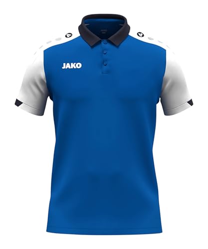 Polo JAKO enfant dynamic bleu roi vêtement sport 164 cm