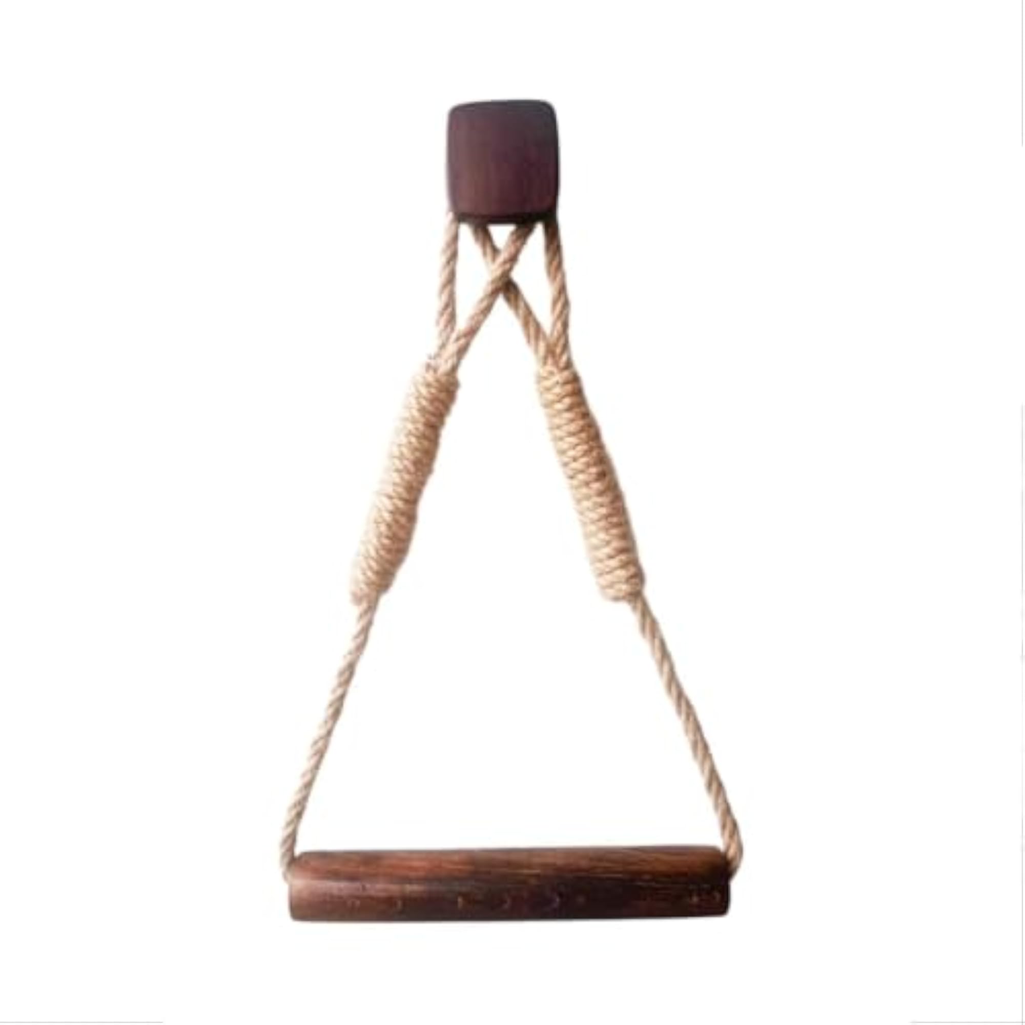 3x Handmade Rustic Toilet Paper Holder, Walnut Square