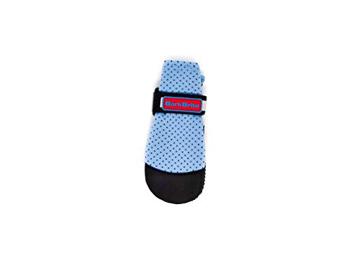 Bark Brite Lightweight Neoprene Paw Protector Dog Boots Designed For Comfort And Breathability In 5 Sizes (Blue Small) #TOP1