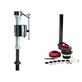 Fluidmaster 400A Anti-Siphon Toilet Fill Valve + Fluidmaster 507AK PerforMAX High Performance Toilet Flush Valve Repair Kit