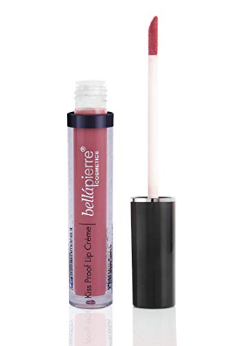 Bellapierre Kiss Proof Lip Crème | Richly Pigmented, Smooth Matte Finish | 100% Natural Formulation | Non-Toxic And Paraben Free |Long Lasting Nourishing, Color - Antique Pink #TOP1