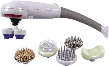 DHARMIK V ENTERPRISE 8 In 1 Magic Full Body Massager Handheld Pain Relief Massager Machine With Weight Loss Function-Vibration And Interchangeable Nodes Muscle Massager DHARMIK V ENTERPRISE 8 In 1 Magic Full Body Massager Handheld Pain Relief Massager Machine With Weight Loss Function-Vibration And Interchangeable Nodes Muscle Massager