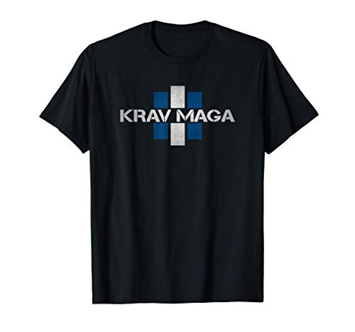 Krav Maga Israeli Defense Combat Martial Arts Maglietta
