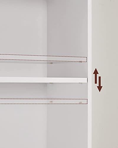 VASAGLE Libreria, Libreria Scaffale a 6 Ripiani