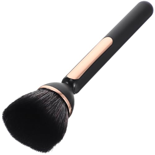 LOORGVEL Cepillo de Polvo Cosmético de Mango Ergonómico Brocha para Maquillaje Herramienta de Limpieza de para y
