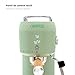 Imagen de Cafetera Express Semiautomática Caprizze Hikari 1400 W 20 Bares con Vaporizador y Espumador USB incluido Color Verde Mate