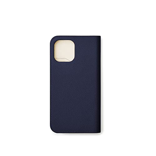 Bonaventura Noblessa Diary Smartphone Case [Compatible With Iphone 14 Pro Max, Navy & White] Bodn14Pm-Nawh #TOP1
