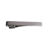 Jacob Alexander Tie Clip for Men NeckTie Bar for Classic Slim Narrow Ties 2-inch Length Clasp...