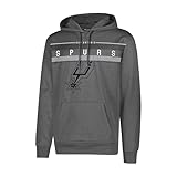 Ultra Game NBA Official Men’s Super Soft Midtown Hoodie Pullover Sweatshirt - Unisex, San Antonio Spurs, Team Color, X-Large