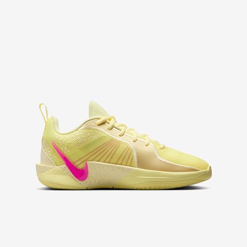 Sabrina 2 "Court Vision Big Kids' Basketball Shoes (FQ7376-800, Citron Tint/Alabaster/Laser Fuchsia/Royal Pulse)3