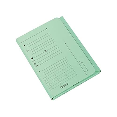 Sobres para archivo Elba L'Oblique verde pack de 25 con pestañas reforzadas de alta resistencia