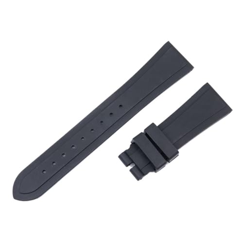 Correa de caucho 22 mm compatible con Tudor Black Bay Pelagos cierre desplegable universal