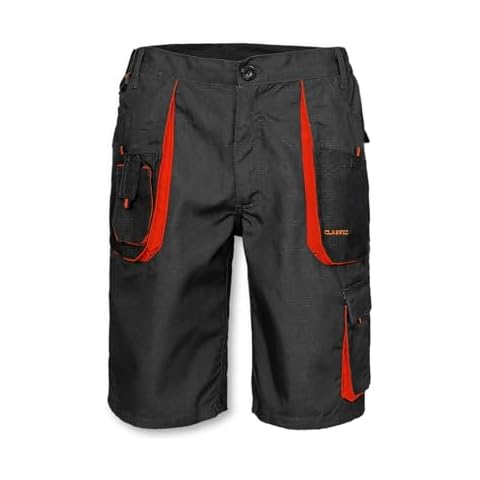 Durable Grey Combat Style Work Shorts Cover