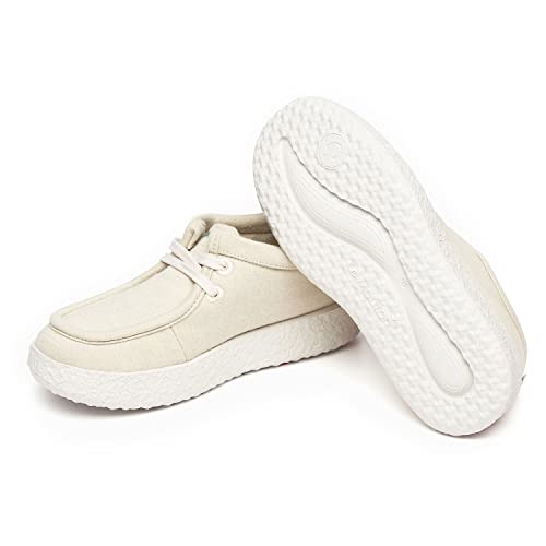 LeMouton Wallaby Merino Wool Shoe for Unisex, Comfortable Lightweight, Walking Daily Lace Up Sneakers