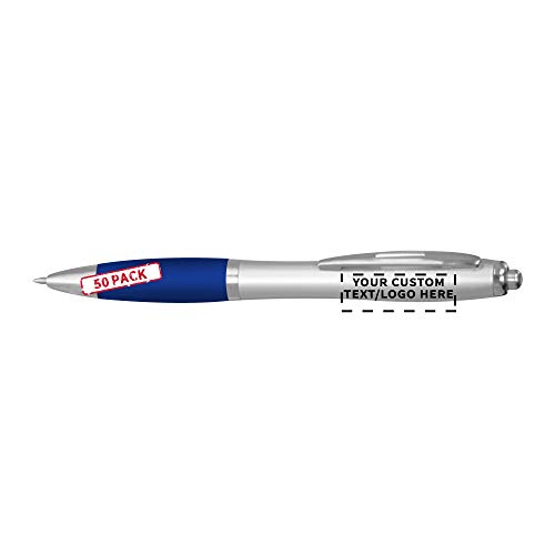 Set de 50 bolígrafos gel con agarre personalizables