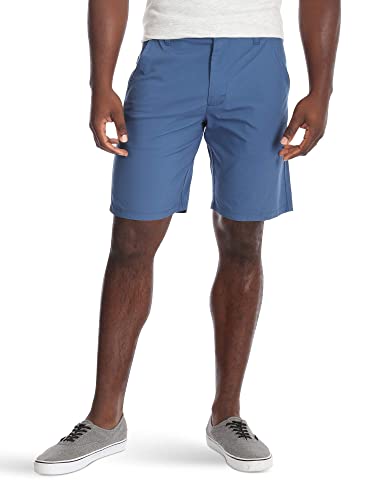 Wrangler Authentics Men's Performance Comfort Flex Flat Front Short, Galaxy Blue, 38 #TOP4