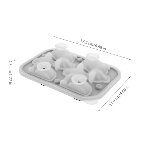 Molde de hielo de silicona en forma de perro miniatura 7