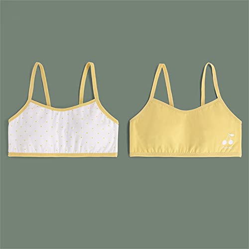 Mercatoo Roupa íntima feminina sutiã esportivo de algodão cropped sutiã de treinamento verão casual
