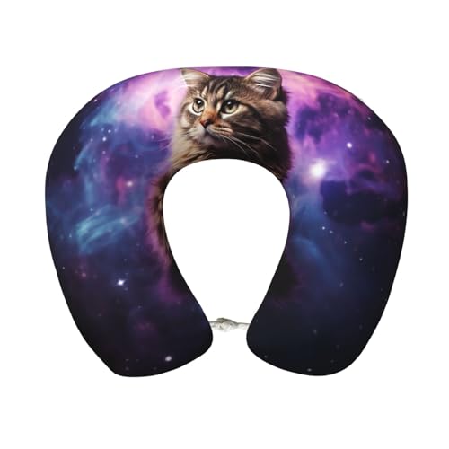 Almohada de viaje de espuma viscoelástica cómoda y portátil miniatura 1