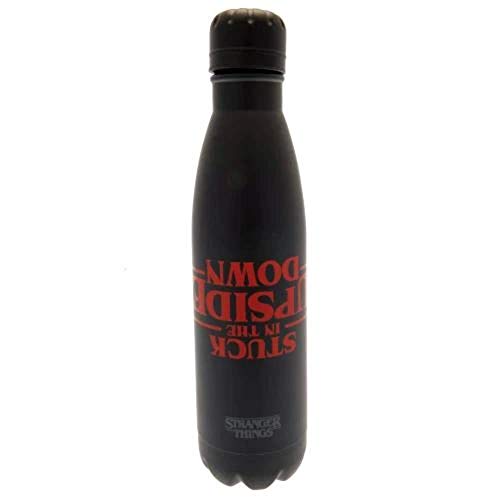 Stranger Things MDB25388 - Botella de Metal (500 ml), diseño con Texto en inglés Stranger Things, Unisex, 500 ml Cover