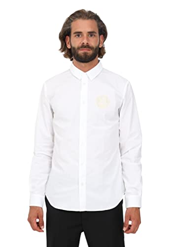 Chemise Versace Jeans Couture blanc - 73GAL2S7 - 73UP201 S PRINT V-EMBLEM - Couleur: Blanc,Taille: 54
