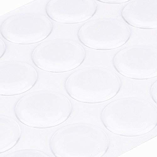 Igogo IGOGO759218197254 Clear Epoxy Stickers 1 Inch Bottle Caps Craft Bottle Stickers thumb #1