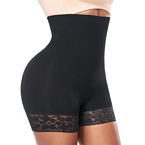 Image of Werena Seamless Slip Shorts for Women Under Dress Shaping Boyshorts Panties Tummy Control Shapewear