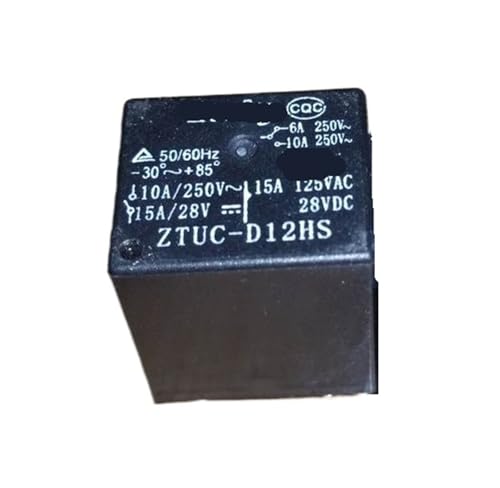 Relé de 5 pines ZTUC-D12HS electromecánico para circuito impreso de automoción 12V 22F-1C