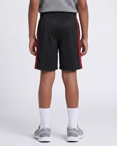 Image of 5 Pack Boys' Mesh Athletic Shorts Basketball Kids Soccer Sports Pockets