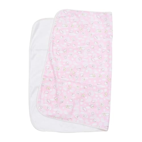 WATIIFUFU 1個 おむつ替えマット * mattress オムツシート 幼児用小便マット 防水尿パッド 幼児用ベッドマット 再利用可能なベッドクッション ベルベット ピンク