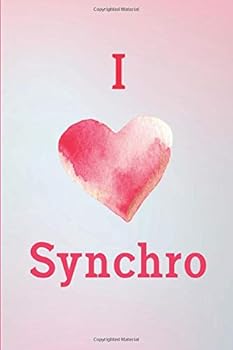 Paperback I Love Synchro: Synchronized Swimming 2020 Daily Planner Book