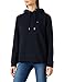 Produktbild Tommy Hilfiger Damen Kapuzenpullover Regular Hoodie, Blau (Desert Sky), L