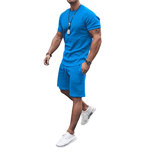 Vêtements d'été pour homme : ensemble t-shirt oversize 3D et short de sport