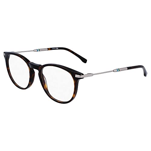 Lacoste L2918 240 Dark Havana Eyewear Man Acetato, Oval, 51