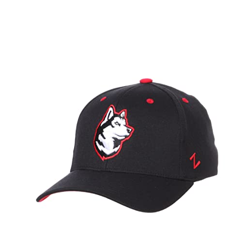 Northeastern Huskies ZH Black Stretch Fit Hat, Small