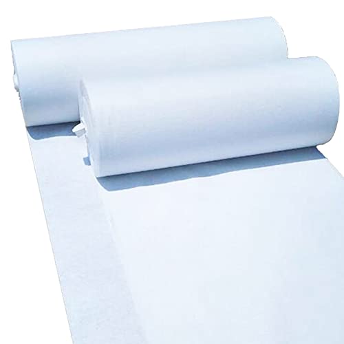 Tapis de sol antidérapant en polyester blanc pour événementiel