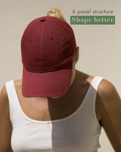 Image of NORTHWIND Unisex Head Cap for Men Summer Cotton Baseball Caps Adjustable Strap for All Sports Running Gym Casual Mens Hat Lightweight Best Mens Caps for Women Cap