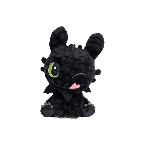 How To Train Your Dragon 7 / 18cm Toothless Dragon Cute Tongue Smile Expression Soft Plush Toy