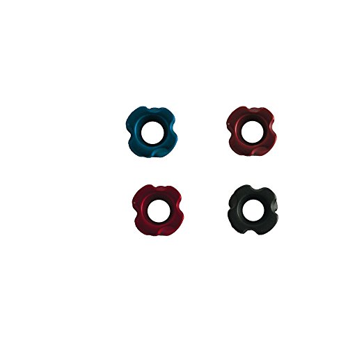 JIEXI HWYP Archery Sight Metal Peep Sights for Compound Bow 3 Colors Pack of 3 (3/16