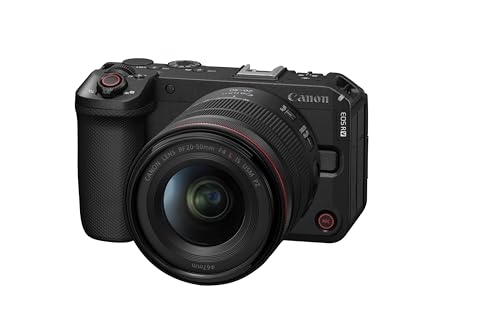 Image of Canon EOS R6V Mirrorless Camera Kit with RF20-50mm f /4L is USM PZ Lens - Black | 32.5 MP Fullframe Sensor | 7K Video | Open Gate