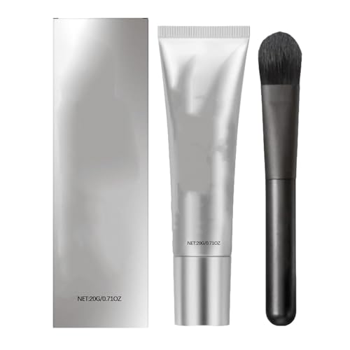 Prebase reafirmante para ojos Perfection, acabado lifting y suave, crema reafirmante instantánea sin filtro con brocha para bolsas e hinchazón en los ojos